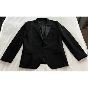Bonobos Italian Performance Blazer Mason Solid Charcoal Men 46S Slim Fit‎